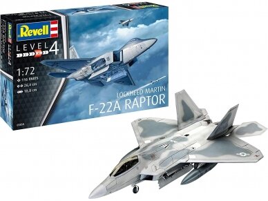Revell - F-22A, 1/72, 03858