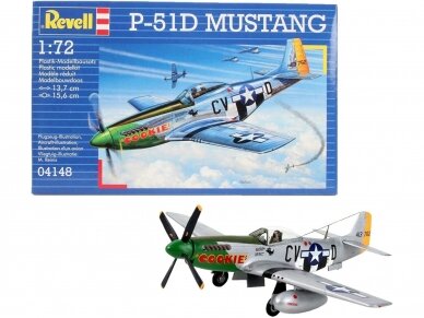 Revell - P-51D Mustang, 1/72, 04148