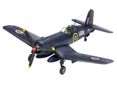 Revell - F4U-1B Corsair Royal Navy dovanų komplektas, 1/72, 63917 1