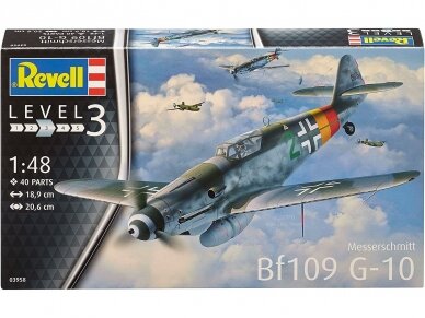 Revell - Messerschmitt Bf109 G-10, 1/48, 03958 1
