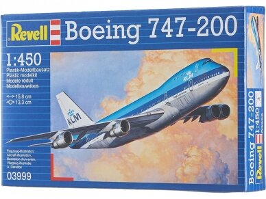 Revell - Boeing 747-200, 1/450, 03999