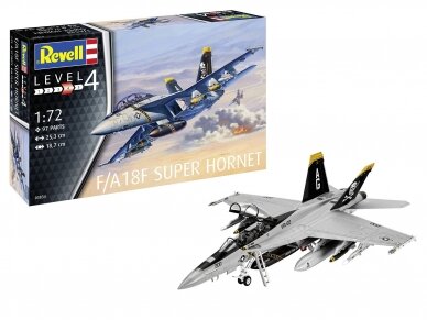 Revell - F/A-18F Super Hornet, 1/72, 03834
