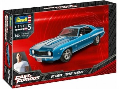 Revell - Fast & Furious 1969 Chevy Camaro Yenko, 1/25, 07694