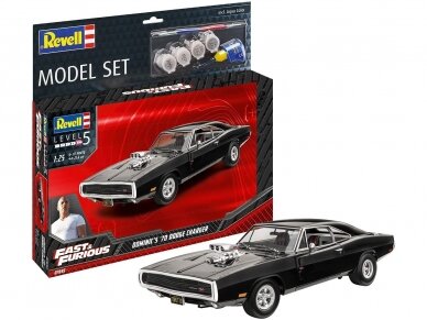 Revell - Fast & Furious - Dominics 1970 Dodge Charger Model Set, 1/25, 67693