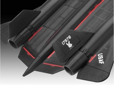 Revell - Lockheed SR-71 Blackbird easy-click-system dovanų komplektas, 1/110, 63652 4