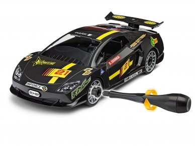 Revell - First Construction Race Car Black, 1/20, 00923 3