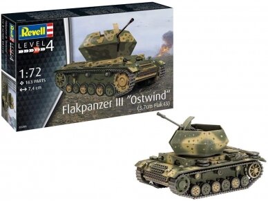 Revell - Flakpanzer III"Ostwind" (3,7 cm Flak 43), 1/72, 03286