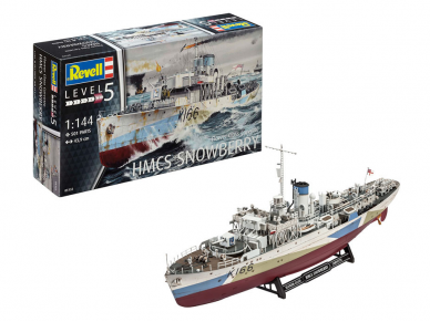 Revell - Flower Class Corvette HMCS Snowberry, 1/144, 05132 Revell - Flower Class Corvette HMCS Snowberry, 1/144, 05132