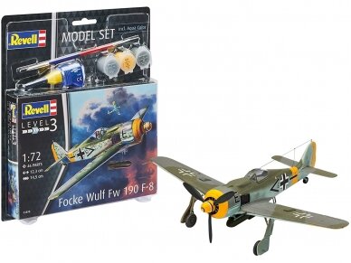 Revell - Focke Wulf Fw190 F-8 Model Set, 1/72, 63898