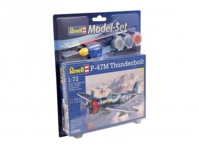 Revell - P-47M Thunderbolt подарочный набор, 1/72, 63984 1 Revell - P-47M Thunderbolt подарочный набор, 1/72, 63984 1