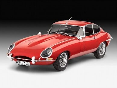 Revell - Jaguar E-Type Coupé dovanų komplektas, 1/24, 67668 1