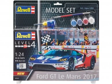 Revell - Ford GT Le Mans 2017 Model Set, 1/24, 67041 1