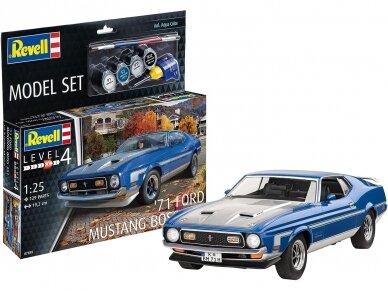 Revell - Ford Mustang '71 Mustang Boss 351 dāvanu komplekts, 1/25, 67699 Revell - Ford Mustang '71 Mustang Boss 351 dāvanu komplekts, 1/25, 67699