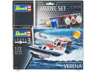 Revell - DGzRS VERENA dovanų komplektas, 1/72, 65228