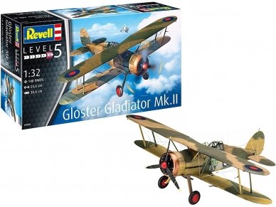 Revell - Gloster Gladiator Mk. II, 1/32, 03846