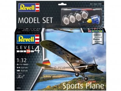 Revell - Sports Plane „Builders Choice“ Model Set, 1/32, 63835 1