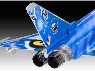 Revell - Eurofighter Typhoon"Bavarian Tiger 2021" dovanų komplektas, 1/72, 63818 5