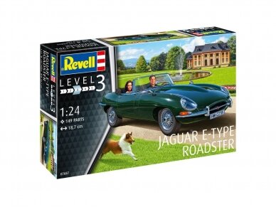 Revell - Jaguar E-Type Roadster, 1/24, 07687