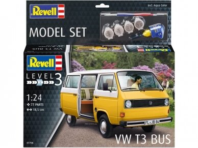 Revell - VW T3 Bus Model Set, 1/24, 67706 1