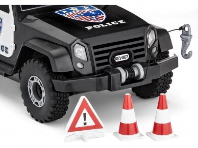 Revell - JUNIOR KIT Off-Road policijos mašina, 1/20, 00807 3