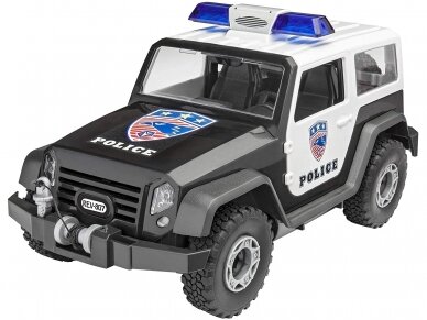 Revell - JUNIOR KIT Off-Road Police Car, 1/20, 00807 1