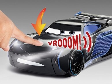 Revell - First Construction Jackson Storm Disney Cars Auto mit Licht & Sound, 1/20, 00921 5