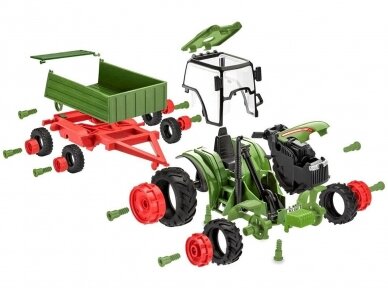 Revell - JUNIOR KIT Tractor & trailer with figure, 1/20, 00817 8
