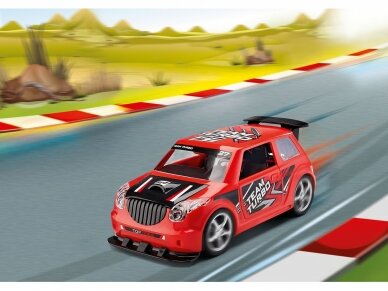 Revell - JUNIOR KIT Pull Back Rallye Car, red, 1/20, 00831 1