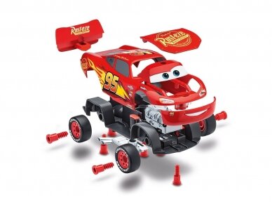 Revell - JUNIOR KIT Lightning McQueen (light&sound), 1/20, 00860 1