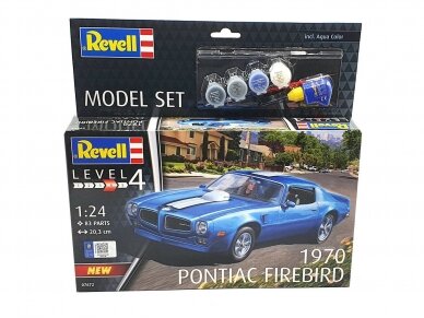 Revell - 1970 Pontiac Firebird Model Set, 1/24, 67672