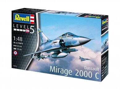 Revell - Dassault Mirage 2000C, 1/48, 03813 1
