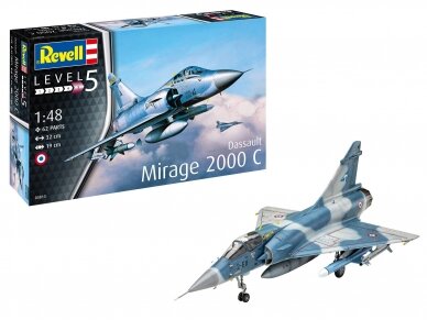 Revell - Dassault Mirage 2000C, 1/48, 03813