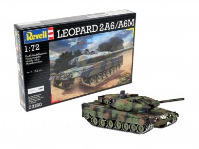 Revell - Leopard 2A6/A6M, 1/72 03180 Revell - Leopard 2A6/A6M, 1/72 03180