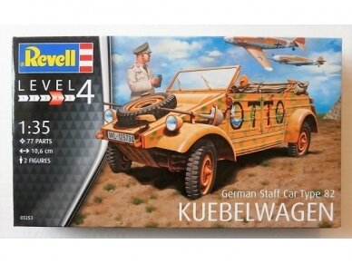 Revell - German Staff Car Type 82 "Kübelwagen", 1/35, 03253