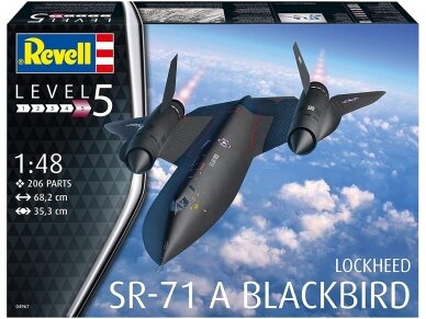 Revell - Lockheed SR-71 A Blackbird, 1/48, 04967 1