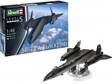 Revell - Lockheed SR-71 A Blackbird, 1/48, 04967