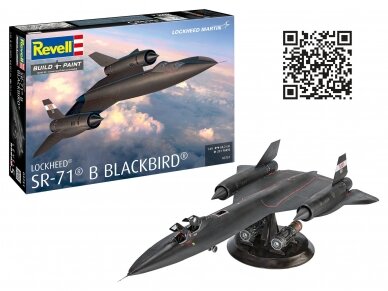 Revell - Lockheed SR-71B Blackbird, 1/48, 03751 Revell - Lockheed SR-71B Blackbird, 1/48, 03751