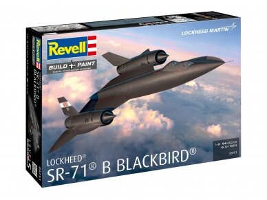 Revell - Lockheed SR-71B Blackbird, 1/48, 03751 2 Revell - Lockheed SR-71B Blackbird, 1/48, 03751 2
