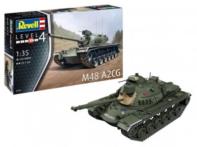 Revell - M48-A2 CG, 1/35, 03287