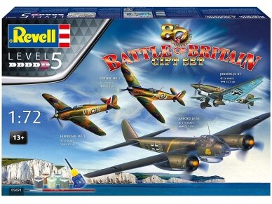 Revell - 80th Anniversary Battle of Britain Dovanų komplektas, 1/72, 05691