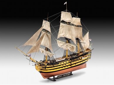 Revell - Battle of Trafalgar Set Admiral Nelson's Flagship "HMS Victory" Dovanų komplektas, 1/225, 05767 2