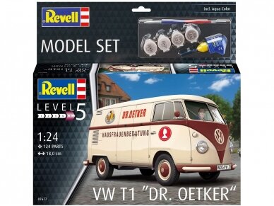 Revell - VW T1 "Dr. Oetker" mudeli komplekt, 1/24, 67677