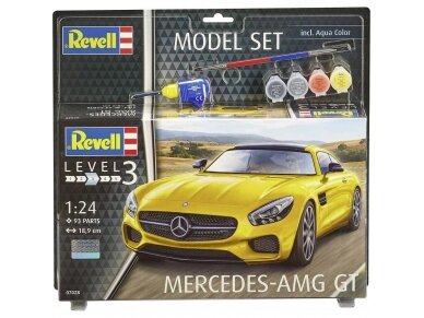 Revell - Mercedes-AMG GT dovanų komplektas, 1/24, 67028 1