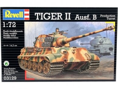 Revell - Tiger II Ausf. B Production Turret, 1/72, 03129 1