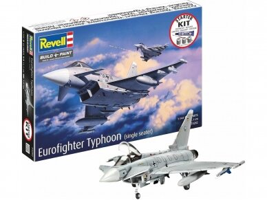 Revell - Eurofighter Typhoon (single seater) dāvanu komplekts, 1/144, 74282 Revell - Eurofighter Typhoon (single seater) dāvanu komplekts, 1/144, 74282