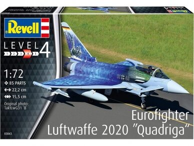 Revell - Eurofighter Luftwaffe 2020 Quadriga, 1/72, 03843 1