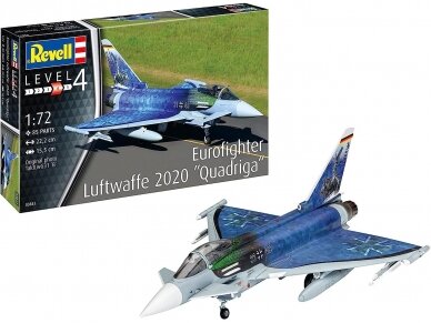 Revell - Eurofighter Luftwaffe 2020 Quadriga, 1/72, 03843