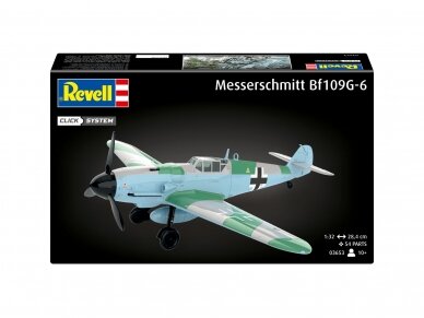 Revell - Messerschmitt Bf109G-6 (Click System), 1/32, 03653 2 Revell - Messerschmitt Bf109G-6 (Click System), 1/32, 03653 2