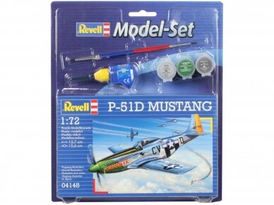 Revell - P-51D Mustang Gift set, 1/72, 64148 1