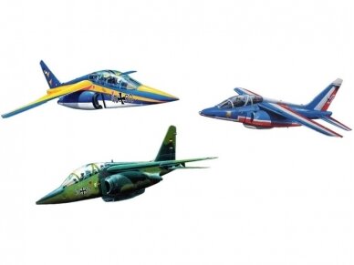 Revell - 50th Anniversary Alpha Jet (3 Kits) Dassault/Dornier Alpha Jet, 1/144, 03810 1